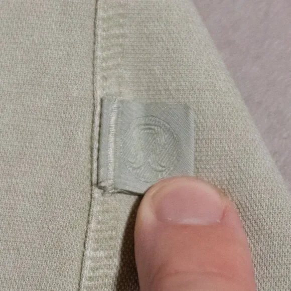 Lululemon Commission Green Long Sleeve Stretch Button Down Shirt Men's Medium - Picture 5 of 6